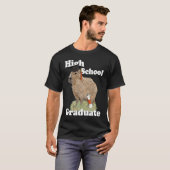 High School Graduate Capybara Graduation Seniors C T-shirt (Voorkant volledig)