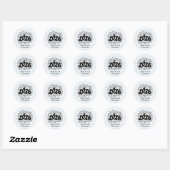 High School Graduate Loose Leaf Paper Sticker (Vel)