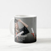 High School Graduate Modern Graduation Koffiemok (Voorkant links)