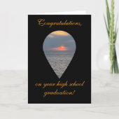 High School Graduation, Folded Greeting Card Kaart (Voorkant)