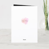 High School Graduation, Folded Greeting Card Kaart (Achterkant)