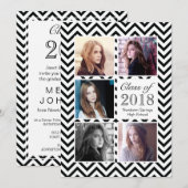 High School Graduation Party Dinner Fotosjabloon Kaart (Voorkant / Achterkant)