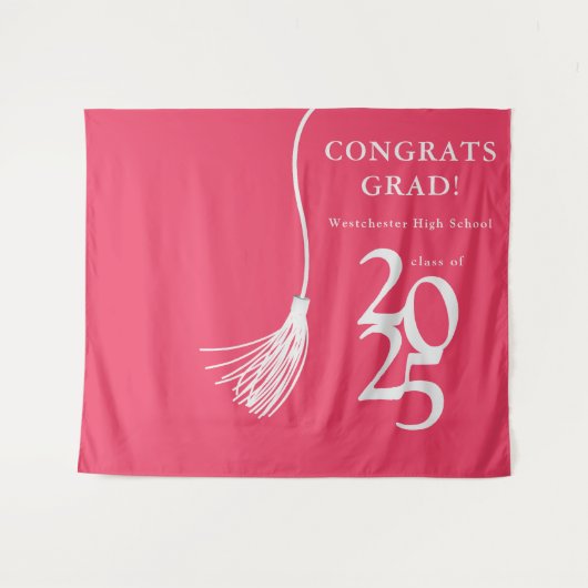 High School Graduation Party Foto achtergrond Wandkleed (Voorkant (horizontaal))