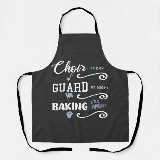 High School Keuzevakken Schort (Voorkant)