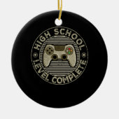 High School Level Complete Graduation Keramisch Ornament (Voorkant)