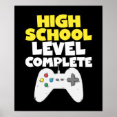 High School Level Complete Graduation Poster (Voorkant)