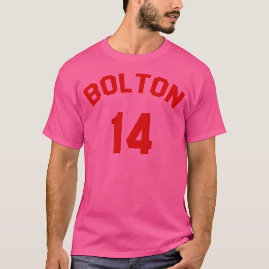 High School Musical Bolton Jersey Red T-shirt (Voorkant)