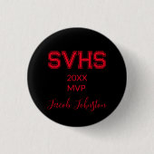 High School MVP Button Pin (Voorkant)