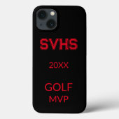 High School MVP iPhone Case (Achterkant)