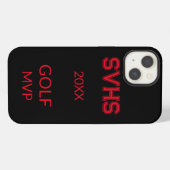 High School MVP iPhone Case Hoesje (Achterkant horizontaal)