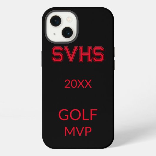 High School MVP iPhone Case Hoesje (Achterkant)