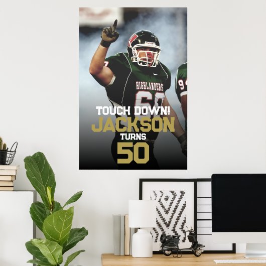High School of College Football Poster (Thuiskantoor)