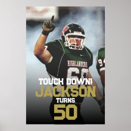 High School of College Football Poster