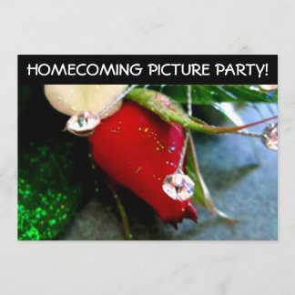 High School Pre Dance Afbeelding Party Kaart