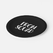 High School Prom - junior Senior Prom - Prom Squad Papieren Bordje (Gekanteld)