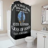 High School Reunion 2024 Verjaardag Vakantie Douchegordijn (In situ)
