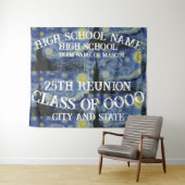 High School Reunion 2024 Verjaardag Vakantie Wandkleed (In Situ (horizontaal))
