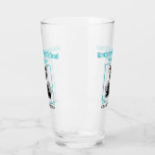 High School Reunion - aangepaste naam zwart pastel Glas (Links)