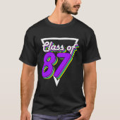 High School Reunion Class van 1987 87 32 Jaar Gift T-shirt (Voorkant)