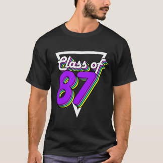 High School Reunion Class van 1987 87 32 Jaar Gift T-shirt