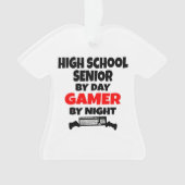 High School Senior Gamer Ornament (voorkant)