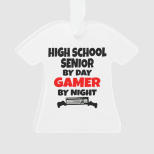 High School Senior Gamer Ornament