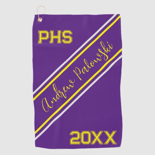 High School Spelers Golf Handdoek (Voorkant)