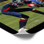 High School Sports Senior 5 Photo Collage Afstudee Poster (Hoek)