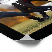 High School Sports Senior 5 Photo Collage Poster (Hoek)