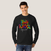 High School Squad Tie Dye Terug naar School Apprec T-shirt (Voorkant volledig)