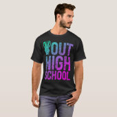 High School voor vrede in de middelbare school T-shirt (Voorkant volledig)