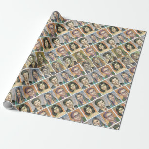 High School Yearbook Photo Wrapping Paper Cadeaupapier