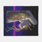 “High Score” Fleece Blanket Deken (Voorkant (Horizontaal))