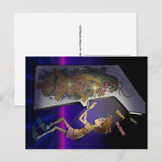 “High Score” Postcard Briefkaart (Voorkant / Achterkant)