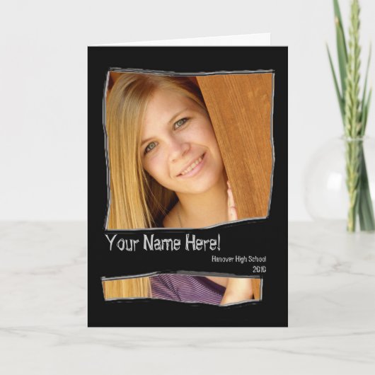 high shool graduation uitnodiging (Voorkant)