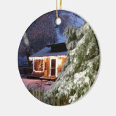 High Sierra Vakantie Keramisch Ornament (Links)