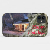 High Sierra Vrolijk Kerstfeest Case-Mate iPhone Case (Achterkant (horizontaal))