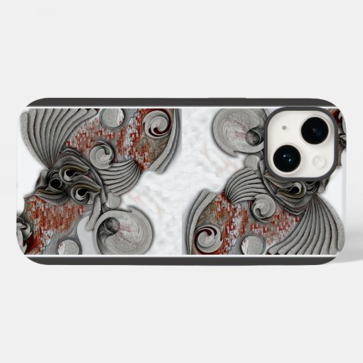 "High Sketch of Pure Feeling", iPhone 14 Hoesje (Achterkant (horizontaal))