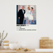 High Society 1956 Alternative Film Poster (Keuken)