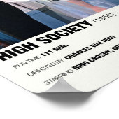 High Society 1956 Alternative Film Poster (Hoek)