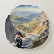 High-Speed avontuur in een levendig berglandschap