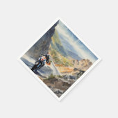 High-Speed avontuur in een levendig berglandschap Servet (Hoek)