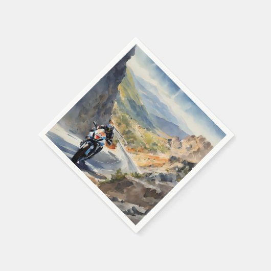 High-Speed avontuur in een levendig berglandschap Servet (Hoek)