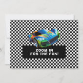 High-Speed Car Thema voor Jongensfeest met Foto Kaart (Achterkant)