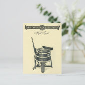  High Speed Clothes Washer Briefkaart (Staand voorkant)