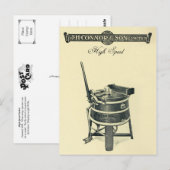  High Speed Clothes Washer Briefkaart (Voorkant / Achterkant)