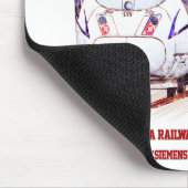 High-Speed CRH380BL China Railway elektrische trei Muismat (Hoek)