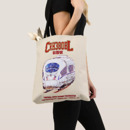 High-Speed CRH380BL China Railway elektrische trei Tote Bag