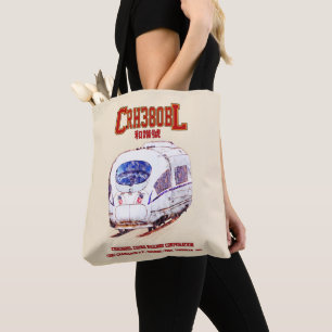 High-Speed CRH380BL China Railway elektrische trei Tote Bag
