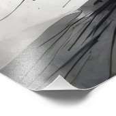 High-Speed motorrijder - vet, dynamisch Foto Afdruk (Hoek)